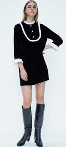 Zara Dresses - Zara Velvet Dress Zara Dresses - Zara Velvet Dress